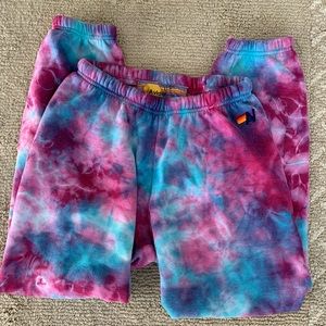 Aviator Nation Tie Dye Sweatpants Large